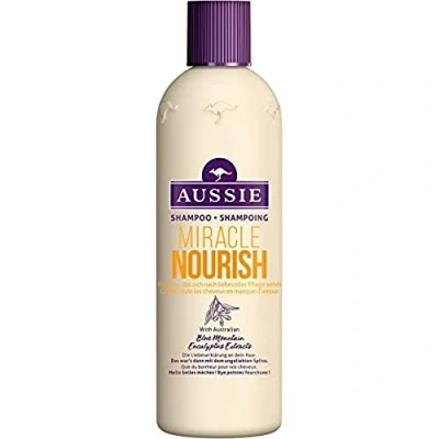 Image de Aussie Miracle Nourish Shampoing pour Cheveux Longs 300 ml
