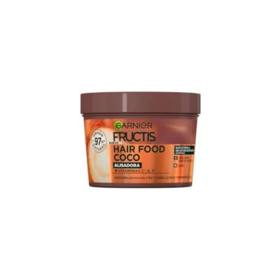 Image de Garnier Fructis Hair Food Macadamia Masque 3 en 1 récipients de 390 ML Total : 1170