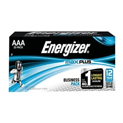 Image de Energizer Max Plus E301322900 Lot de 20 Piles AAA