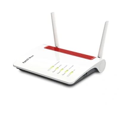 Image de FRITZ!Box 6850 5G routeur sans fil Gigabit Ethernet Bi bande (2,4 GHz / 5 GHz) 3G 4G Noir, Rouge, Blanc
