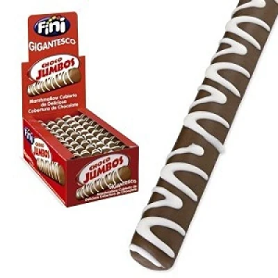 Image de Fini Choco Jumbos Boîtier de 24 Guimauves géantes recouvertes chocolats