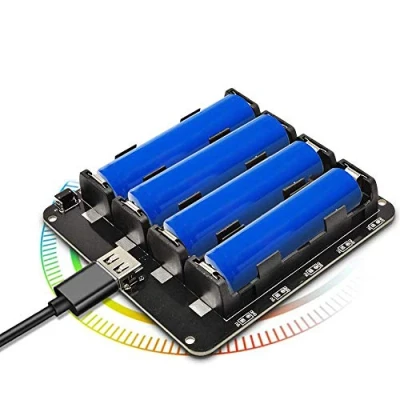 Image de diymore Battery Shield V9 5V / 3A 3V 1A Carte d&#039;extension avec Micro USB Type C ESP32 WiFi