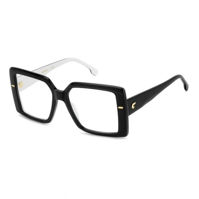 Image de Lunettes de Vue CARRERA 3054 Femme Noir et Blanc Verres acétate