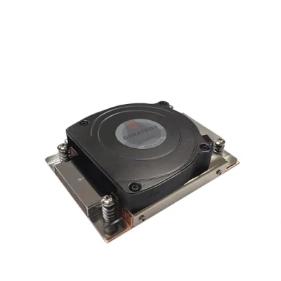 Image de Dynatron A45 1U VC Base avec dissipateur thermique à ailettes empilées pour processeur AMD AM4/AM5