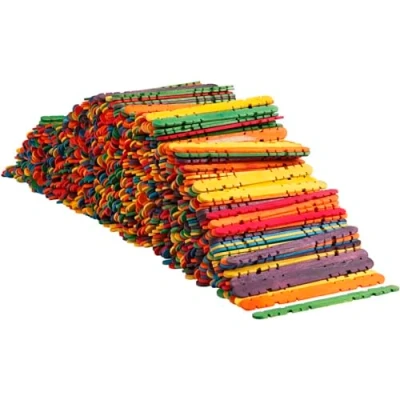 Image de Creotime Constructieset artisanal en bois 11,5 cm multi 1000 pièces