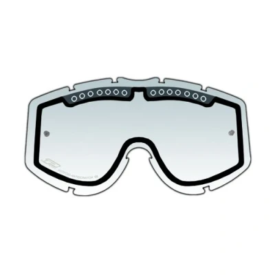 Image de Ecran Lunettes Masque Cross progrip 3235 Transparent Light Sensitive Double ecrans Anti buee Rayures u.v.