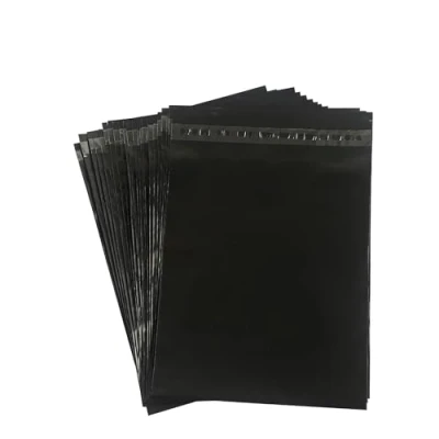 Image de huruirui Enveloppe Plastique Expédition/Emballage Colis Vinted/Pochette Envoie 25cmX35cm Nouveaux Matériaux Opaque Inviolable et Résistant à l&#039;eau Noir 30pcs
