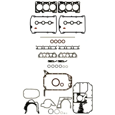 Image de AJUSA 50210200 Jeu complet de joints d&#039;étanchéité, moteur avec joint culasse cylindre, tige soupape AUDI: A6 C5 Avant