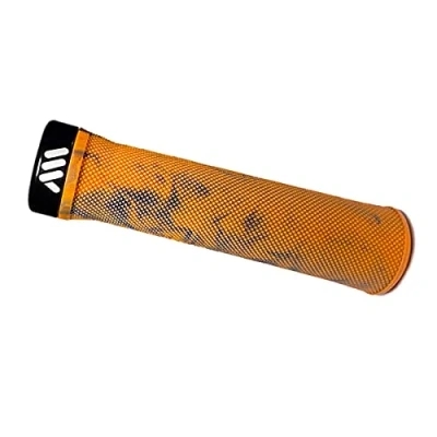 Image de All Mountain Style Poignée VTT Model Berm Grip Légèreté et pour Velo s&#039;adapte à Tous Les Guidons 135 mm 100 g Double Motif, Densité Accessoire Idéal por