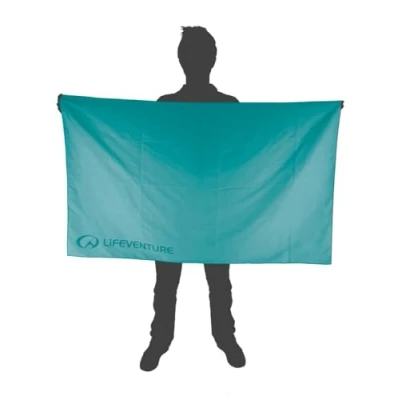 Image de Lifeventure Trek Towel en SoftFibre Recyclé, unisexe, teal