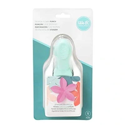 Image de WE R Memory Keepers Perforatrice à embosser TROP FLWR, papier, fleurs tropicales