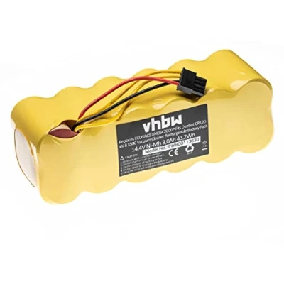 Image de vhbw 1x Batterie Compatible avec Ariete Briciola 2712, 2717 Robot électroménager (3000mAh, 14,4V, NiMH) Remplacement pour AT5186005100, LP43SC2000P