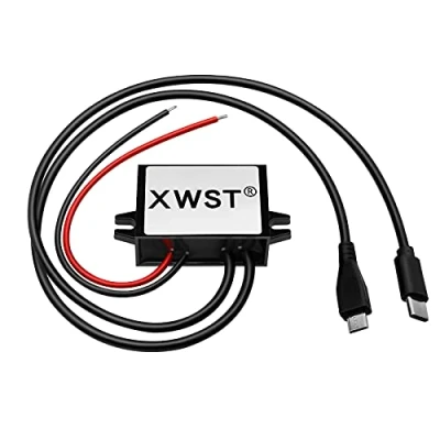 Image de Convertisseur de tension DC 8 V 40 12 24 vers 5 Micro USB et Type C 3 A 15 W