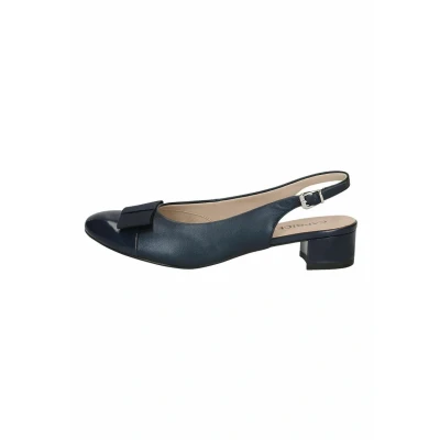 Image de Caprice Escarpins, Femme, Taille: 40, Navy comb Cuir / matière synthétique