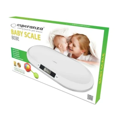 Image de Weighing scale Digital for children Esperanza BEBE EBS019 (Electronic white color)