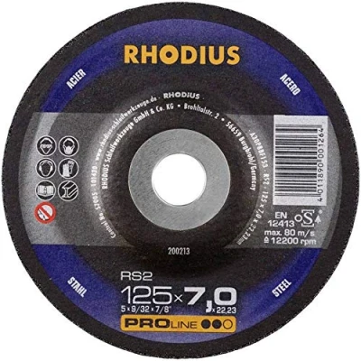 Image de Disque à ébarber moyeu déporté Rhodius RS2 200184 115 mm 22.23 1 pc(s)