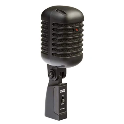 Image de PROEL Eikon DM55V2BK Micrófono Vocal Dinámico Profesional Vintage Negro Satinado