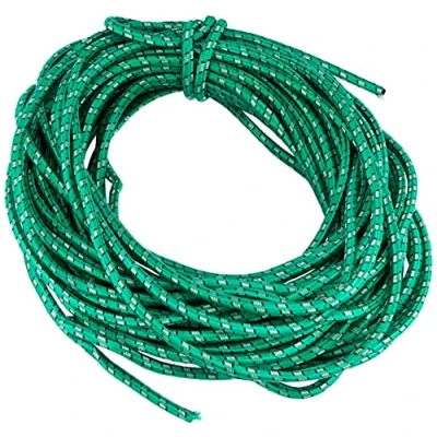 Image de COGEX Tendeurs de fixation, bâches et sangles Corde élastique pour 20M Diamètre 6mm Attacher bâche remorque, pergola