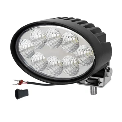 Image de Hooma 40W Phare de Travail LED Tracteur Ovale 12V Feu Compatible avec John Deere CAT