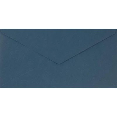 Image de Netuno 25 enveloppes longues bleues DL 110x220mm 115g Sirio Color Blu colorées décoratives élégantes pour lettres invitations mariage Noël cartes de voeux documents