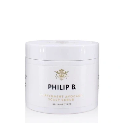 Image de Philip B Peeling Shampoing Menthe poivrée &amp; Avocat Gommage cuir chevelu