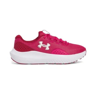 Image de Under Armour Femme UA W Charged Surge 4 Chaussures de Course, Shaded Fuchsia/Crimson Crest/White, 41