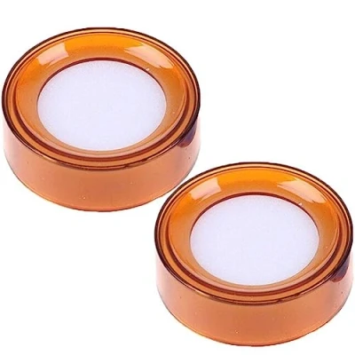 Image de Wudaizhi 2pcs Doigt Mouillé Éponge Amortiner Le De Mât D&#039;amortisseur D&#039;éponge Comptage en Papier Rond Mignon