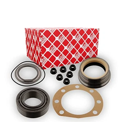 Image de FEBI BILSTEIN 01063 Kit de roulements roue Essieu arrière gauche, droit avec joints 80 Roulement à rouleaux coniques