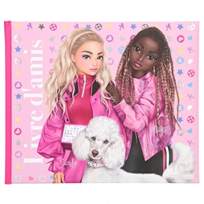 Image de TPMODEL Livre de l&#039;amitié (Version Francaise French Version) Top Model modèle Candy et Malia