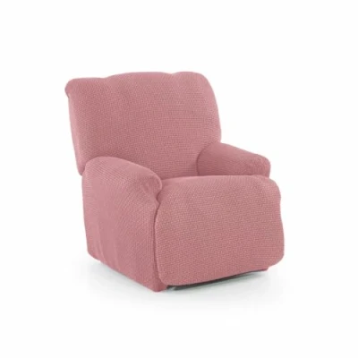 Image de SOFASKINS® Housse de Fauteuil Relaxation inclinable, Super élastique, avec Design Exclusif, Respirante et Durable, Facile à Installer. Dimensions : 70 90 cm. Couleur Rose