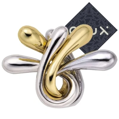 Image de Hanayama Cast Ripple Puzzle Niveau 5 sur 6 Très difficile Avec autocollant Crux