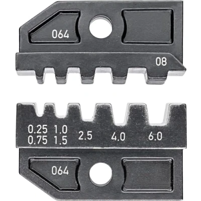 Image de Knipex Matrice de sertissage pour embouts câble isolés et non 97 49 08