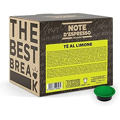 Image de Note d&#039;Espresso Thé Citron Capsules Exclusivement Compatibles avec Machine NESPRESSO* 100 x 8 g