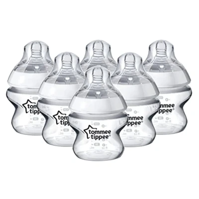 Image de Tommee Tippee Closer to Nature Pack de 6 Biberons 150 ml