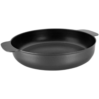 Image de IBILI Plat à portions Indubasic, 18 cm, Aluminium, Antiadhésif, Compatible avec l’induction