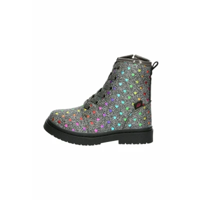 Image de LICO Bottines à lacets pour enfants, Taille: 38, Silber bunt Chaussures