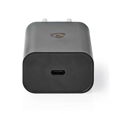 Image de Nedis Nom : Chargeur mural 32 W Fonction de charge rapide 1.5 / 2.0 2.5 3.0 A Nombre sorties: 1 USB C Sélection Automatique la Tension Neuf
