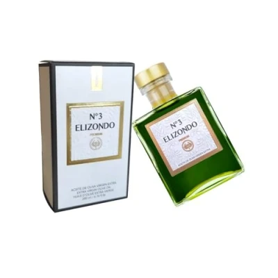 Image de Elizondo Nº3 Huile d&#039;Olive Extra Vierge Picual Flacon 200ml avec étui