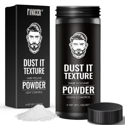 Image de Poudre Coiffante,Poudre Coiffante Texturisante,Poudre Duveteuse,Poudre Texturisante Cheveux,Cheveux Texture Mate Duveteuse de Volume Pour Cheveux Fins Gras