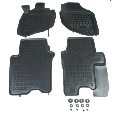Image de REZAW PLAST 200911 Ensemble de tapis sol Caoutchouc noir