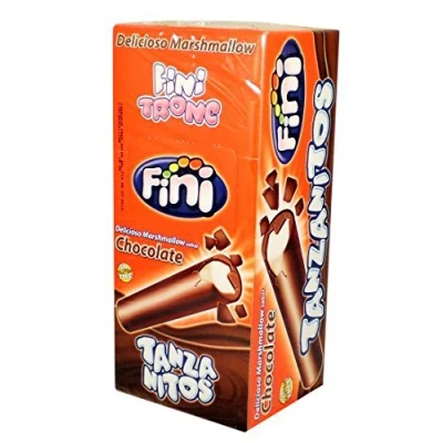 Image de Fini Tronc Tanzanites Mousses sucrées avec enrobage de substitut chocolat 150 unités