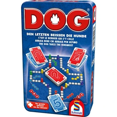Image de Schmidt Spiele 51428 Dog, Bring Mich Boîte métallique Multicolore version allemande, Coloré