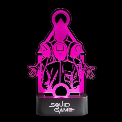 Image de Grupo Erik Lampe Squid Game Gaming, Déco Gamer, 3D, Objet Cadeau Geek, Gamer