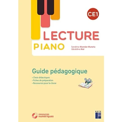 Image de Lecture Piano CE1 Guide pédagogique (+ ressources numériques) Livre d’occasion Correct