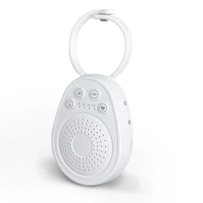 Image de Machine bruit Blanc bébé, à portable, 20 sons relaxants pour la thérapie du sommeil, minuterie, réduction bruit, rechargeable par USB, enfant ou adulte