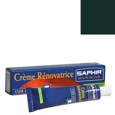 Image de Saphir Cirage Crème Rénovatrice Tube, Vert Fonce, 25 ml