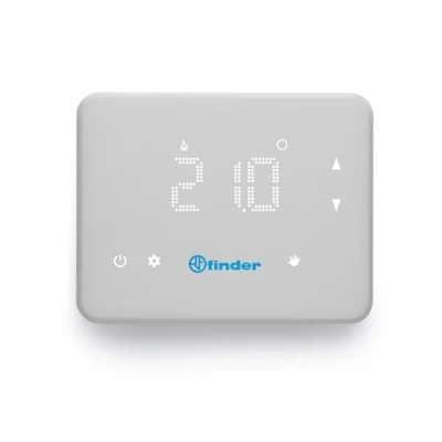 Image de Finder Bliss Chronothermostat Wi FI numérique Type 1C.9 Fonction été/Hiver Blanc