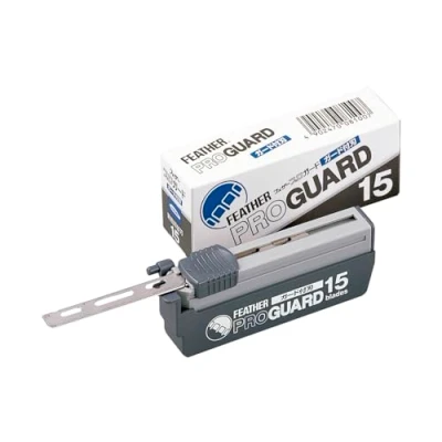 Image de Feather Lames ProGuard pour rasoirs Artist Club Avec dispositif de protection