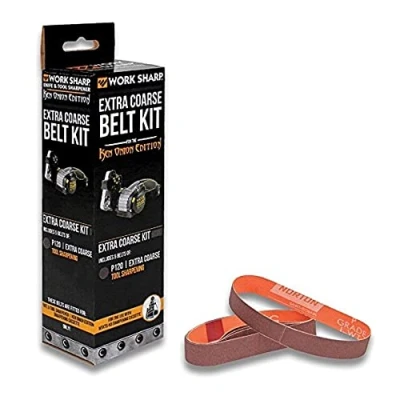 Image de kit de courroies pour couteaux et outils WORK SHARP &amp; Ken Onion Edition WSSAKO81117 Accessoire meuleuse lame avec abrasives