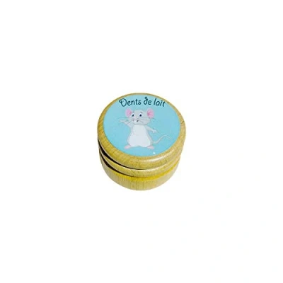 Image de GICO Boîte boite à dents de lait en bois pour différents modèles garçons et filles avec couvercle vis 44 mm (Souris) 7012F